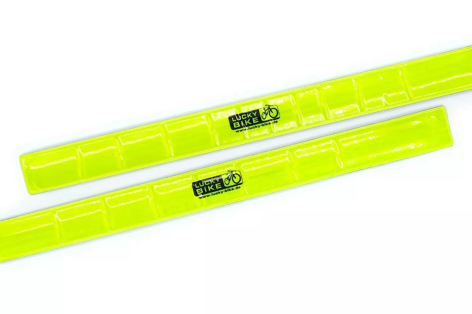 Lucky Bike Snap Wrap Schnapparmband | Neongelb 4 Lucky Bike Snap Wrap Schnapparmband | Neongelb – Bild 2