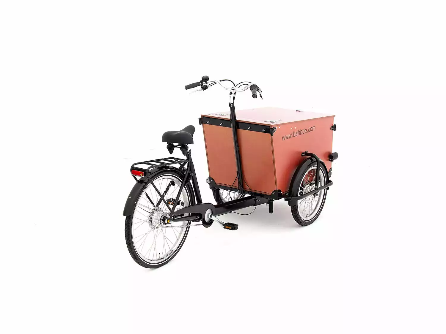 Babboe Pro Trike 265L TB/RB | 50 Cm | Braun | 26 Zoll 5 Babboe Pro Trike 265L TB/RB | 50 Cm | Braun | 26 Zoll – Bild 3