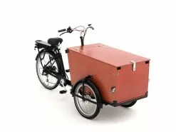 Babboe Pro Trike-E 265L TB/HD 500 | 50 Cm | Schwarz Braun | 26 Zoll