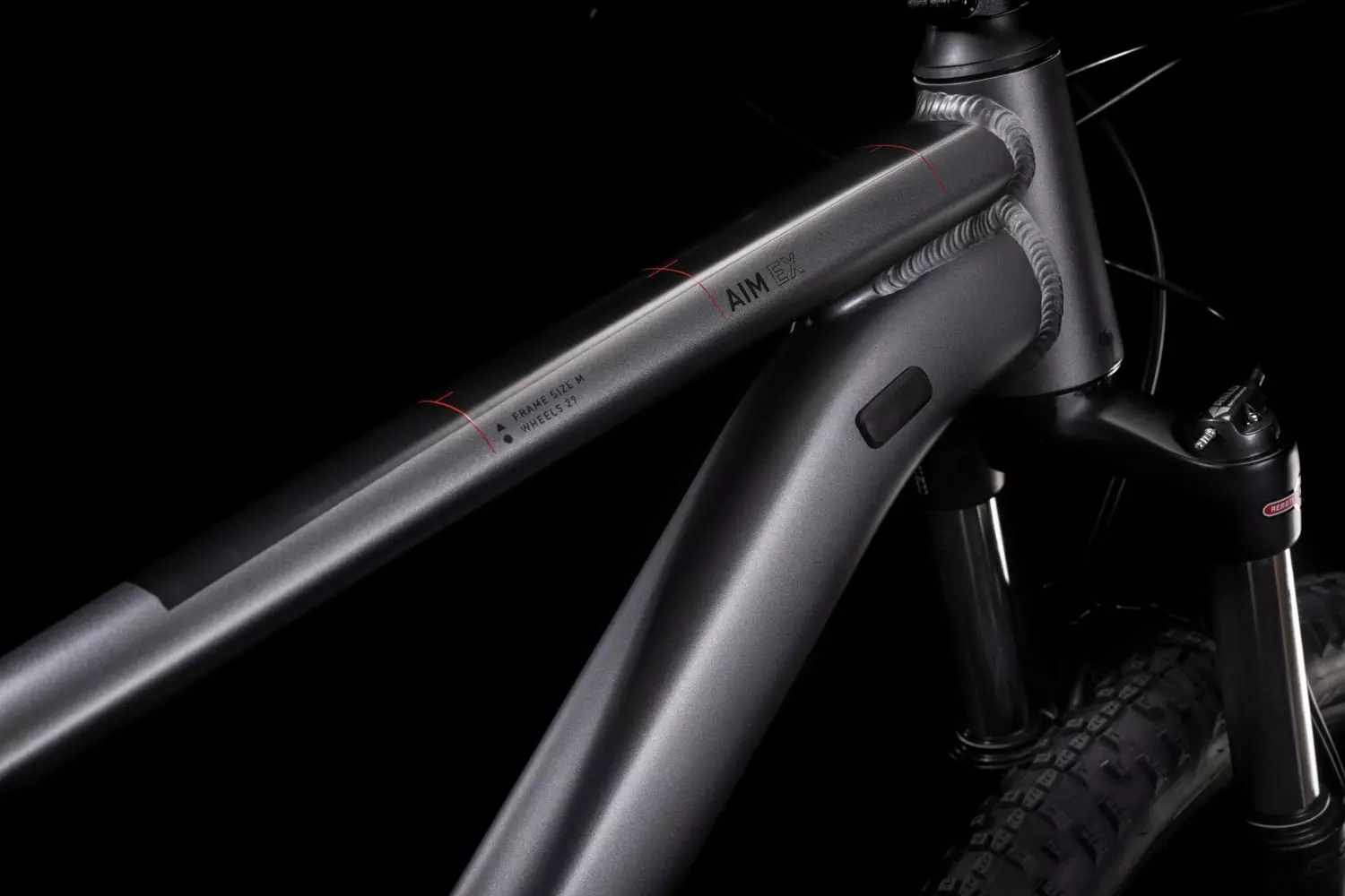 Cube Aim EX 2022 | 20 Zoll | Grey´n´red | 29 Zoll 4 Cube Aim EX 2022 | 20 Zoll | Grey´n´red | 29 Zoll – Bild 2