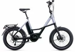 Cube Compact Sport Hybrid 500 2022 | Unisize | Black´n´polarsilver | 20 Zoll