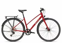 Diamant Rubin Legere Trapez 2022 | 55 Cm | Aventurinrot Metallic | 28 Zoll