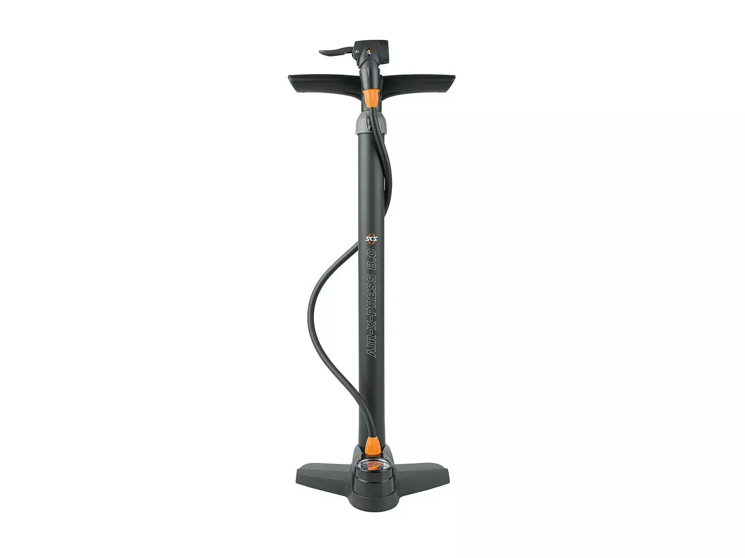 SKS AIR-X-PRESS 8.0 Standpumpe | Schwarz 4 SKS AIR-X-PRESS 8.0 Standpumpe | Schwarz – Bild 2