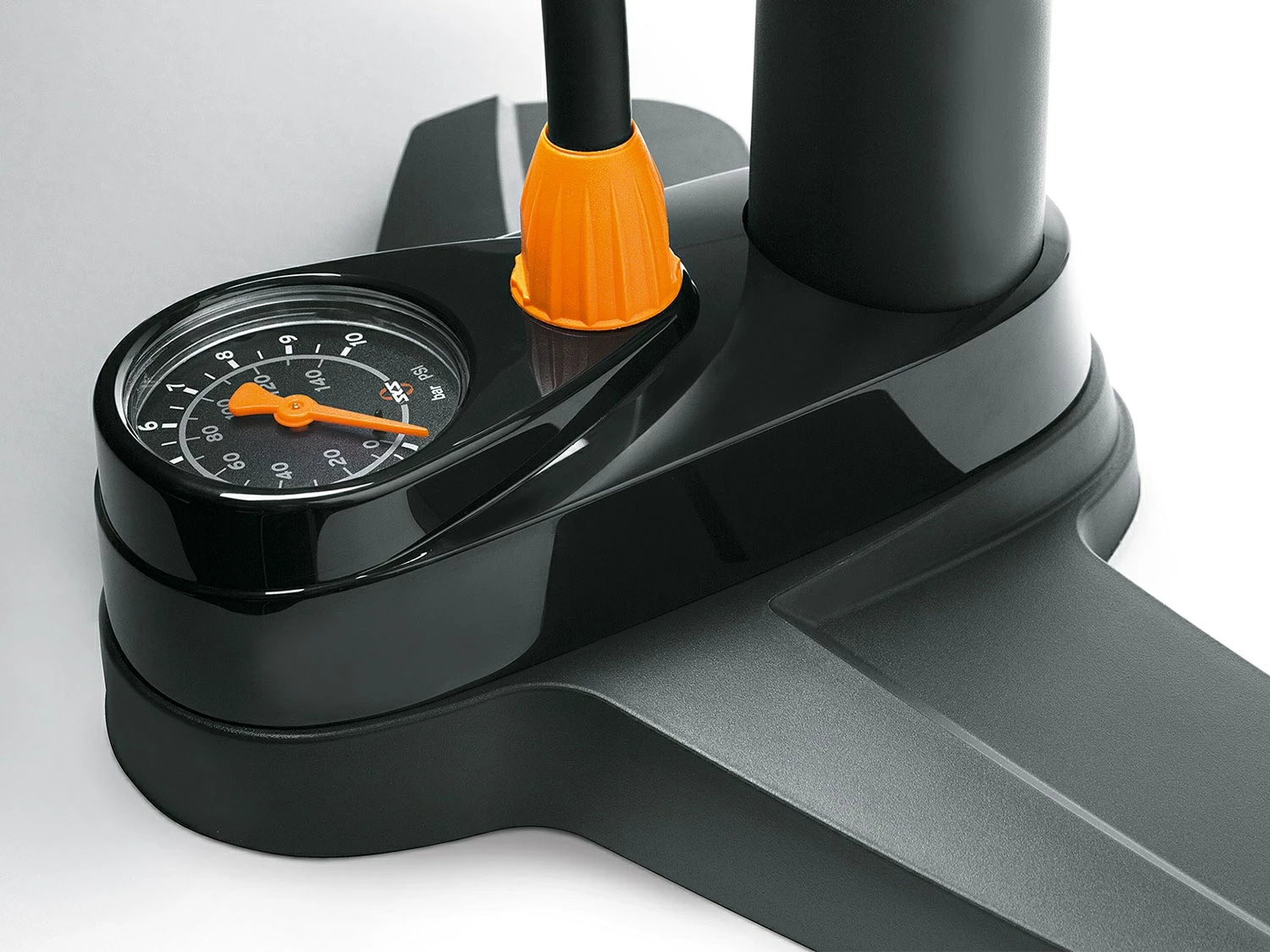 SKS AIR-X-PRESS 8.0 Standpumpe | Schwarz 6 SKS AIR-X-PRESS 8.0 Standpumpe | Schwarz – Bild 4