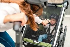 Thule Chariot Cab 2 | Cypress Green | 2 Kinder -Mountainbike Geschäft thule chariot cab 2 cypress green 84571 06