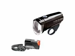 Trelock LS350 I-Go Sport + LS 710 Reego Set 15 Lux | Schwarz